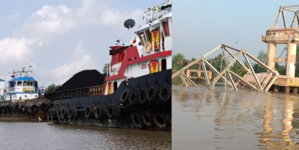 Polisi Periksa Kru Tugboat Tongkang Batu Bara yang Robohkan Jembatan Lalan Muba, Nahkoda Jadi Tersangka