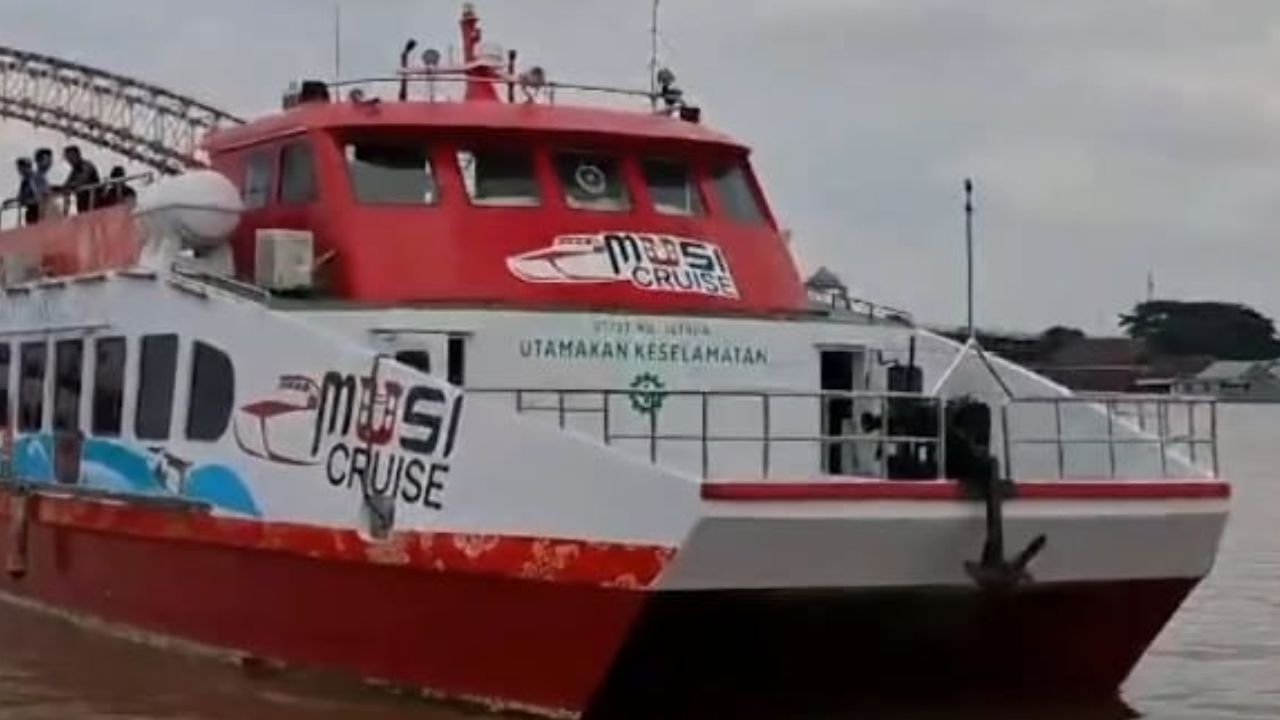 Naik Kapal Musi Cruise, Jelajahi Wisata Air di Palembang dengan Tiket Promo Rp5000, Rute dan Cara Pembelian