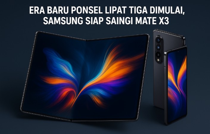 Era Baru Ponsel Lipat Tiga Dimulai, Samsung Siap Rajai Tri-Fold Saingi Huawei Mate X3