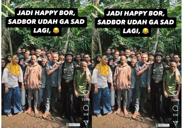 Gunawan Sadbor Dibebaskan, Konten Kreator Pak Bhabin Sebut Sadbor Jadi Happy Bor