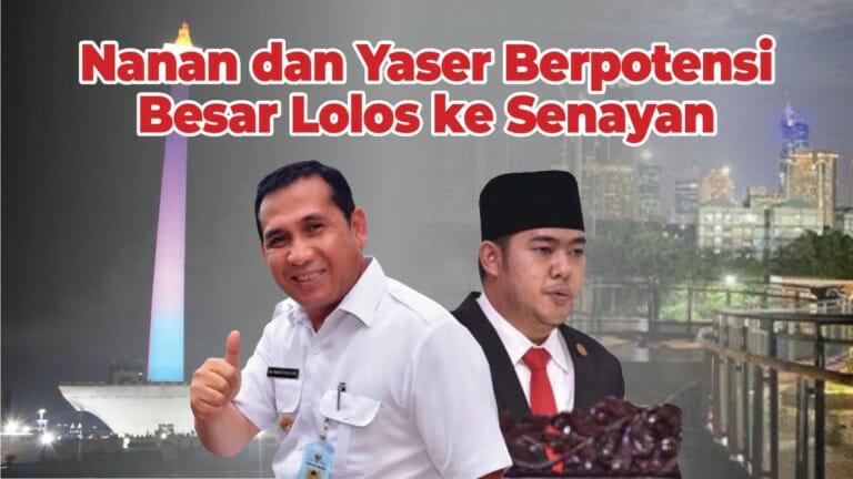 SN Prana Putra Sohe-Muhammad Yaser Berpotensi Lolos Terpilih ke Senayan 2024 