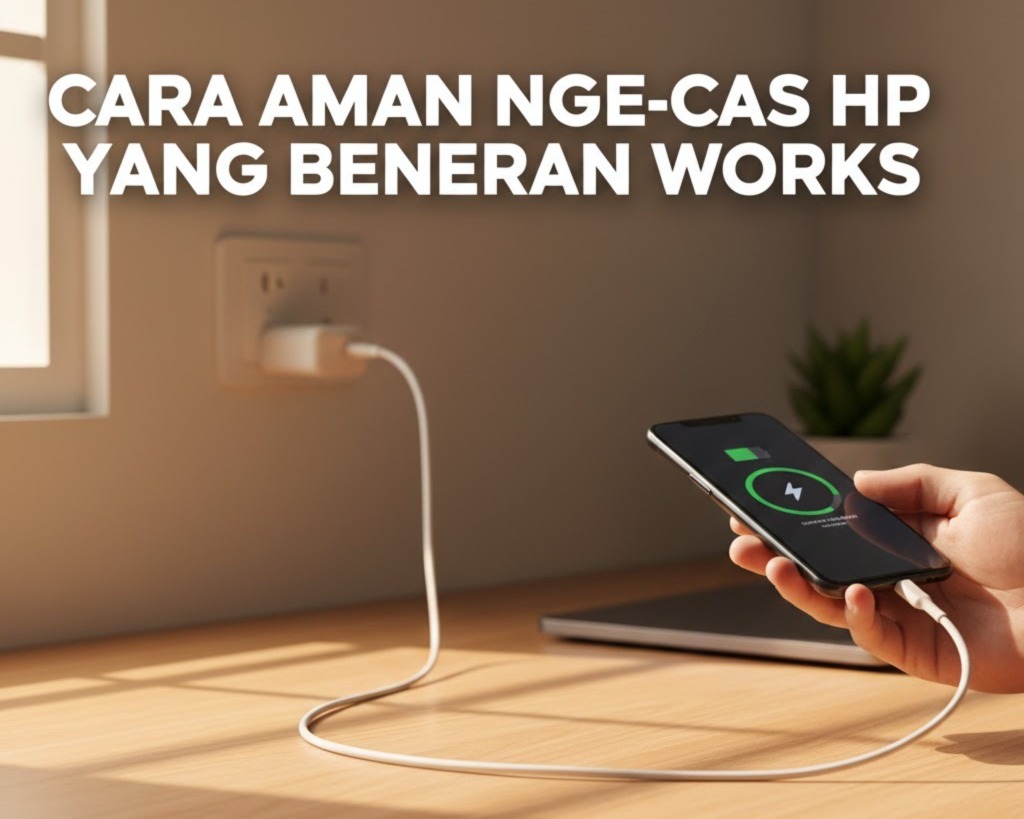 Ngecas HP Sembarangan Bisa Bikin Rusak, Ini Cara Aman yang Beneran Works
