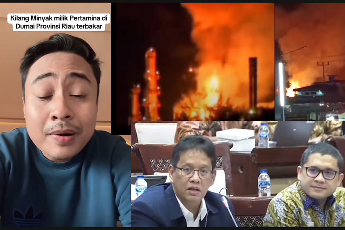 Relate Menkeu Purbaya Bilang Kilang Pertamina Dibakar, Eh Terbakar Beneran di Riau 