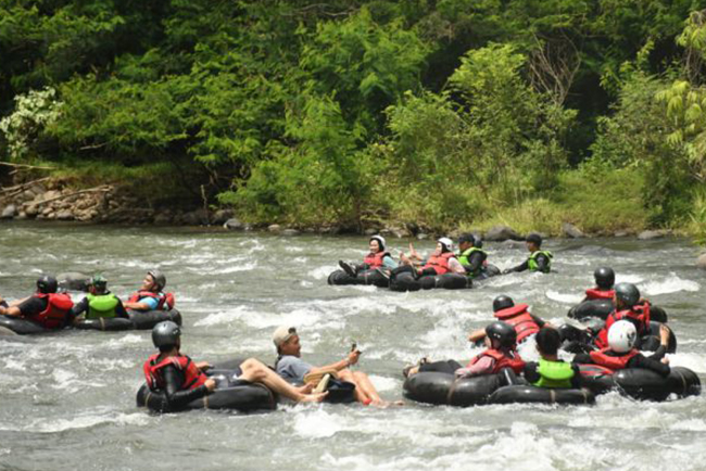 Belanting River Tubing, Destinasi Wisata Baru di Kelumpang Kabupaten OKU
