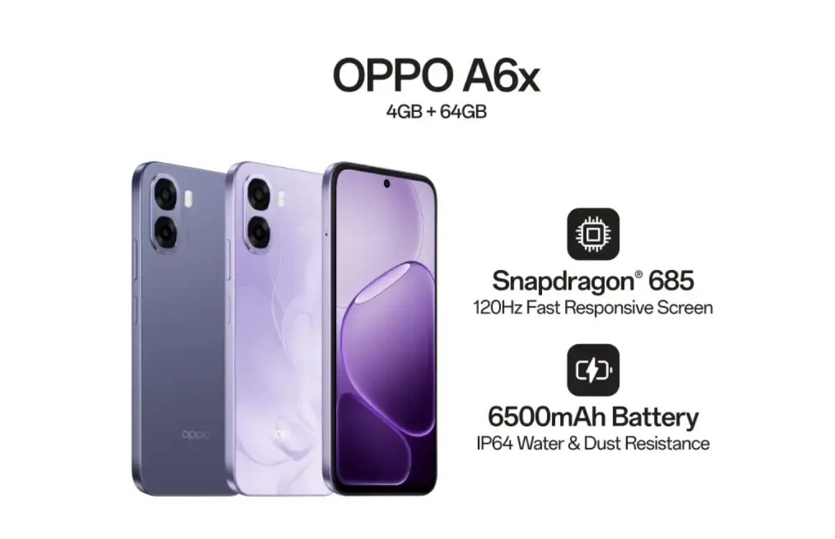 Oppo A6X: Ponsel Gaming dan Multitasking, Baterai Besar 6500 mAh Jadi Andalan