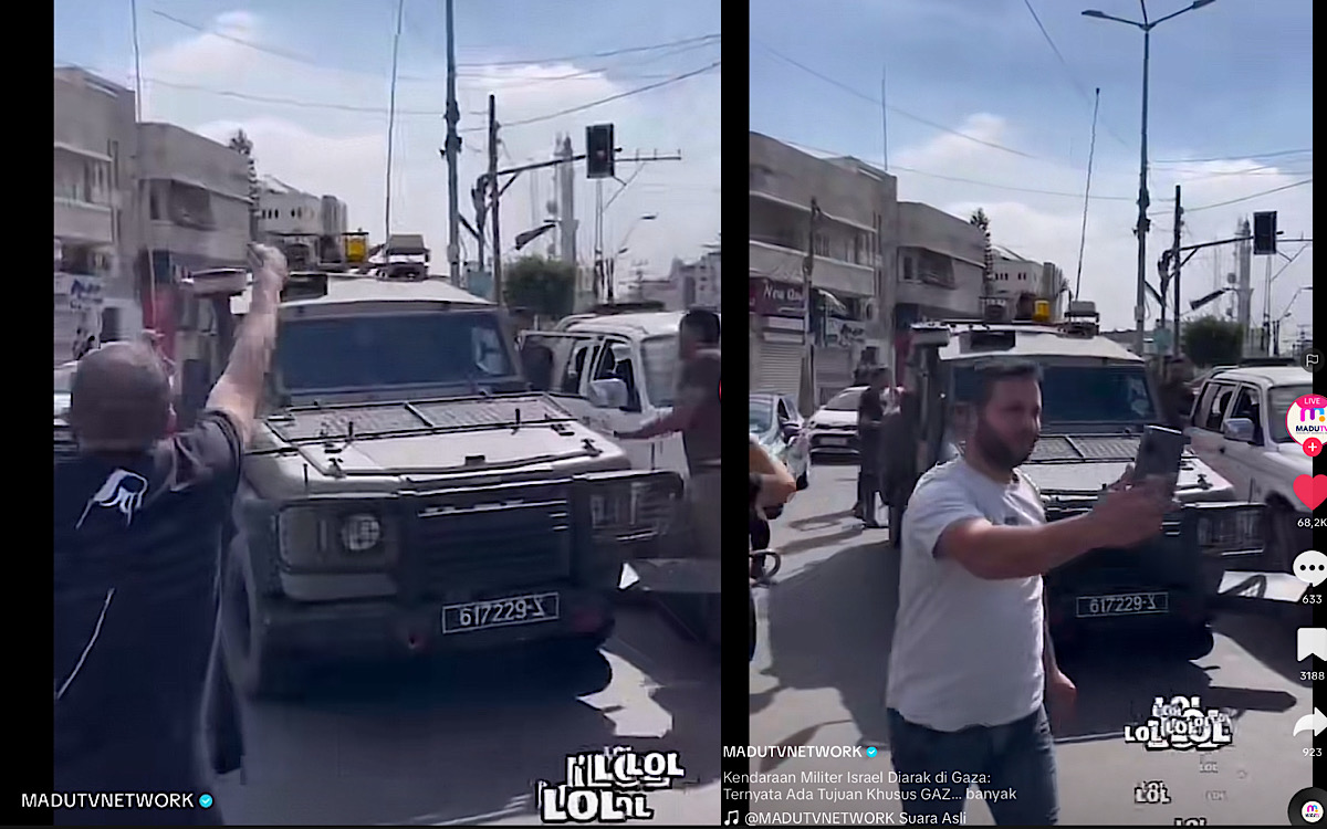 Kendaraan Militer Israel Disita Pejuang Hamas, Dibawa Keliling Kota Tujuannya untuk Hiburan Warga Gaza
