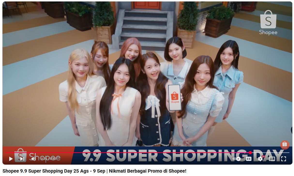 Bikin Senyum! Iklan Shopee Hearts2Hearts di Kampanye 9.9 Super Shopping Day Penuh Energi Positif