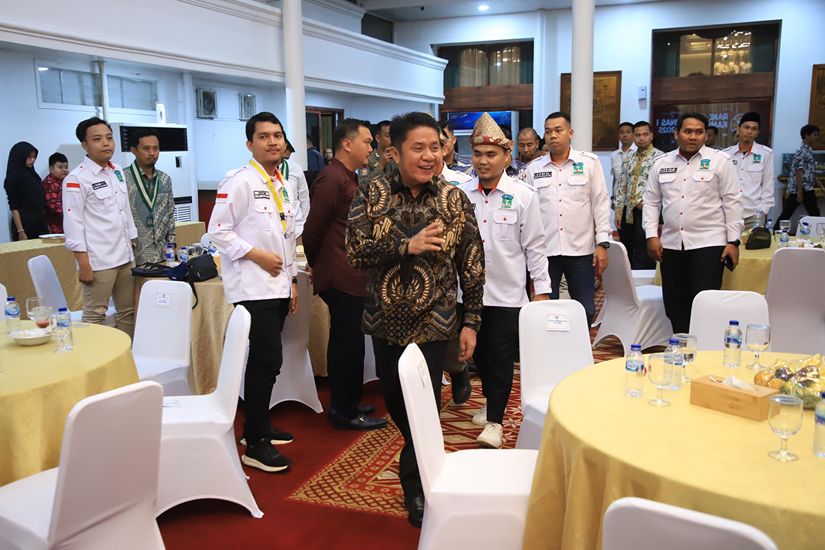 Gubernur Herman Deru Ajak KAMMI Siap Sambut Indonesia Emas 2045