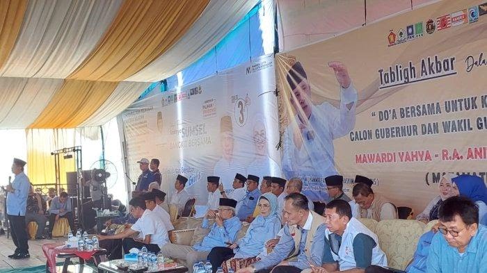 Ribuan Jemaah Tabligh Akbar di Muba Doakan Kemenangan Bagi MataHati di Pilgub Sumsel 2024