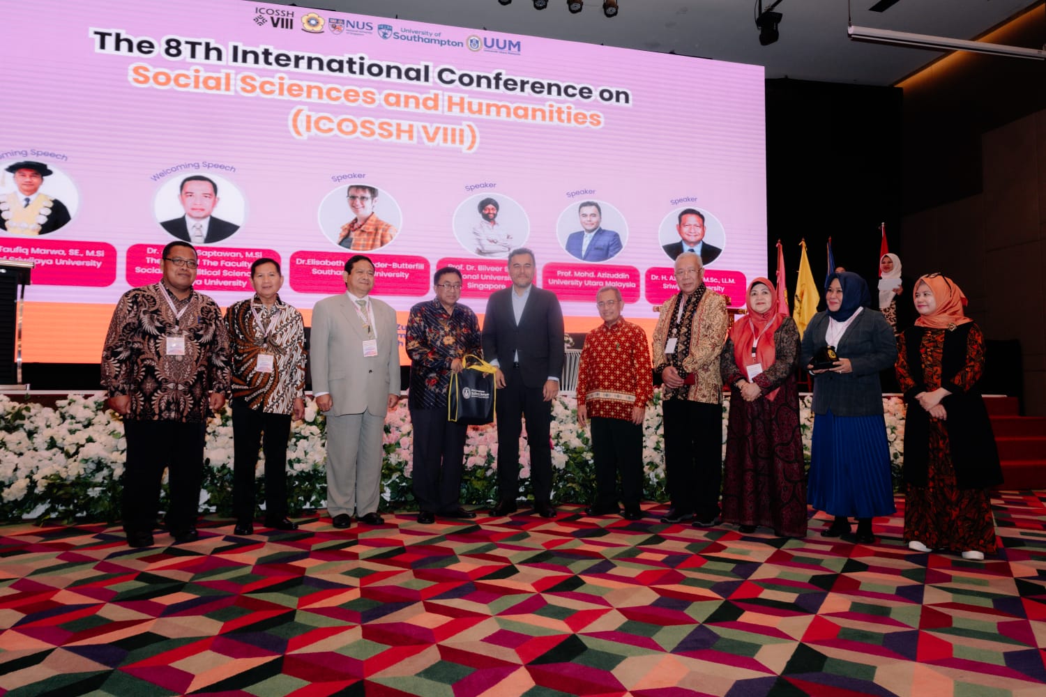 Universitas Sriwijaya Gelar ICOSSH VIII, Bahas Peran Institusi Sosial Politik Hadapi Tantangan Dunia
