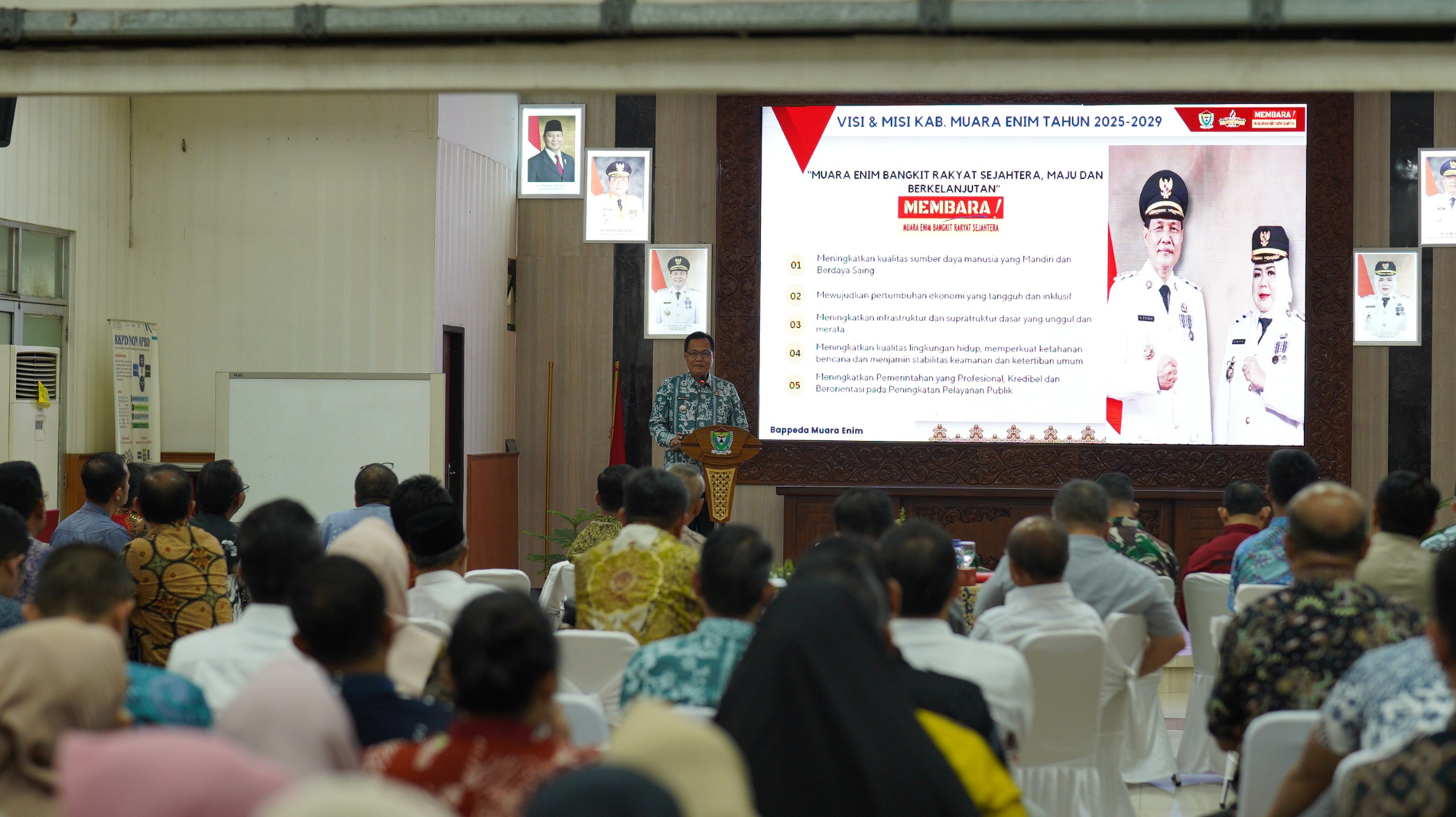 Bupati Muara Enim Edison Tegaskan Seluruh OPD Harus Selaras Wujudkan Visi MEMBARA 2025-2029
