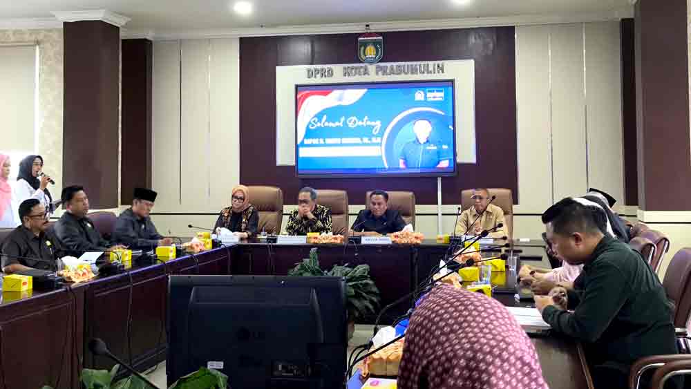 Perjuangkan Kebutuhan Daerah, Anggota DPR RI Komisi XI H Wahyu Sanjaya Datangi Pemkot dan DPRD Prabumulih