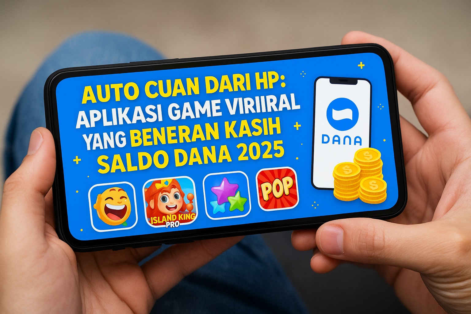 Auto Cuan dari HP: Aplikasi Game Viral yang Beneran Kasih Saldo DANA 2025