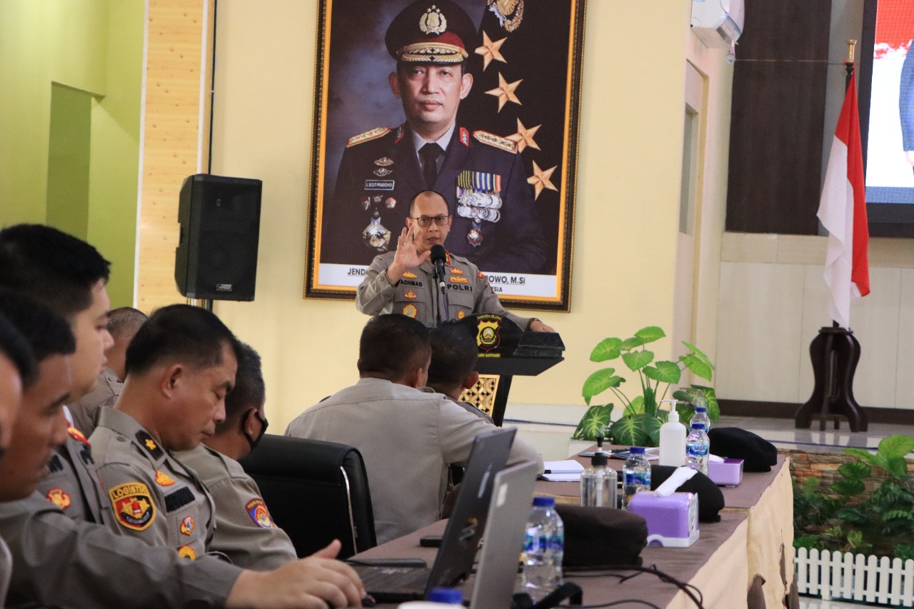 Kunker ke Polres Banyuasin, Kapolda Sumsel Sampaikan Hal Ini