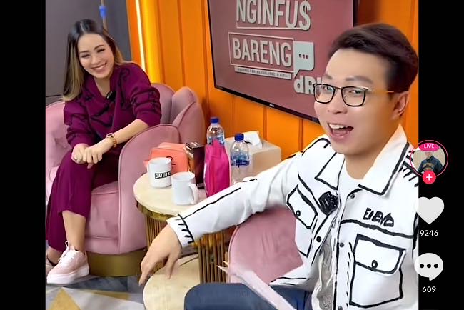 Dokter Wong Palembang Ini Gercep Wawancara Lady Nayoan, Korban Terduga Selingkuh Paling Kreatif di Tahun 2023