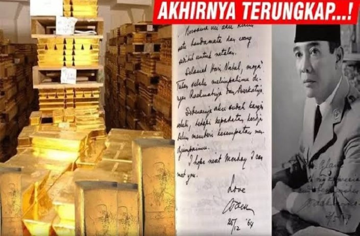 Misteri Puluhan Ribu Ton Emas di Bank Swiss Milik Soekarno Akhirnya Terpecahkan, Inilah Fakta Sebenarnya