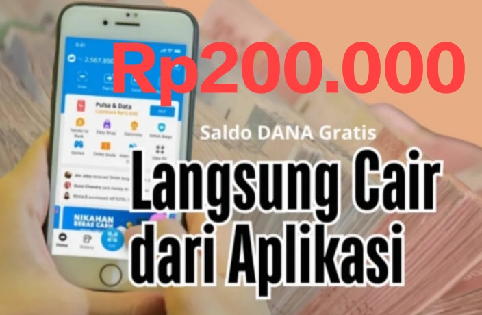 Unduh 4 Aplikasi Rekomendasi Penghasil Uang Ini, Cara Sat Set Dapat Saldo DANA Gratis Rp200.000