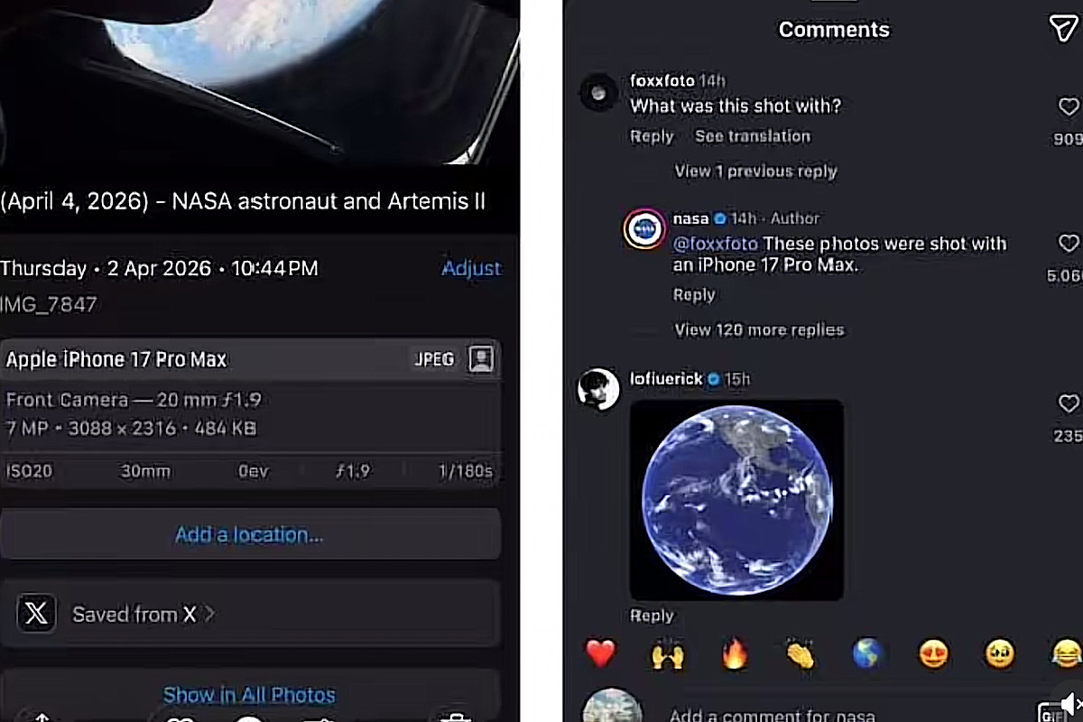 iPhone 17 Pro Max Dibawa NASA Keluar Angkasa Misi Artemis 2, Apakah Ini Bagian Marketing Apple?