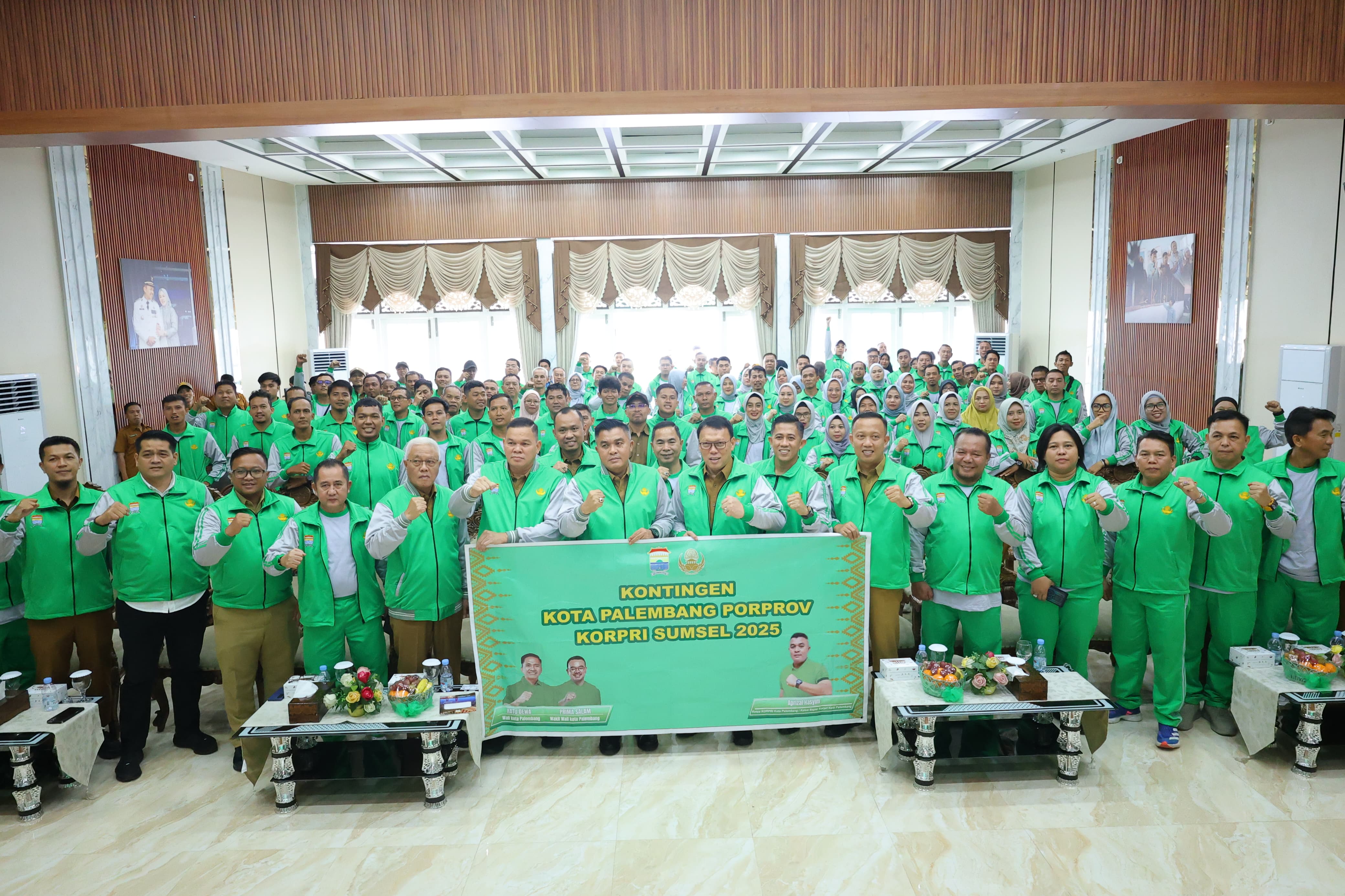 144 Atlet ASN Siap Harumkan Palembang di Porprov KORPRI Sumsel 2025