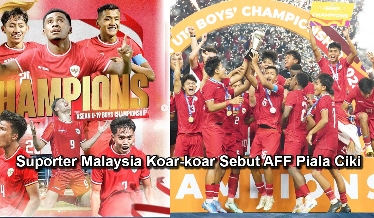 Iri Bilang Boss, Suporter Malaysia Koar-Koar Sebut AFF Piala Ciki Hingga Senggol Pemain Naturalisasi 