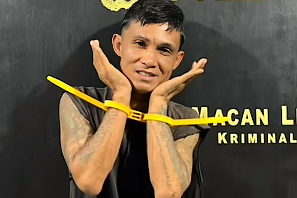 Penampakan Can Burge Pria Dengan Rekor 17 Kali Masuk Penjara di Lubuk Linggau, Netizen Tanya Manfaat Penjara? 