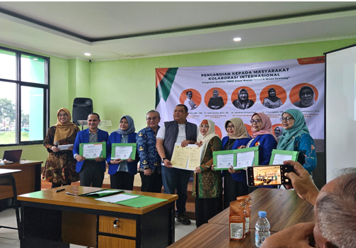 Kolaborasi Internasional UBD Palembang, Unisba, dan Inti International University di Bandung