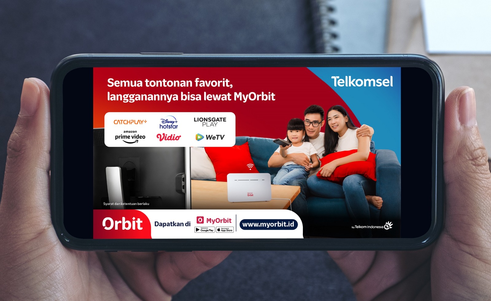 Paket Khusus Entertainment dari Telkomsel Orbit Hanya Rp25.000, Kamu Bebas Akses Konten Hiburan Kelas Dunia