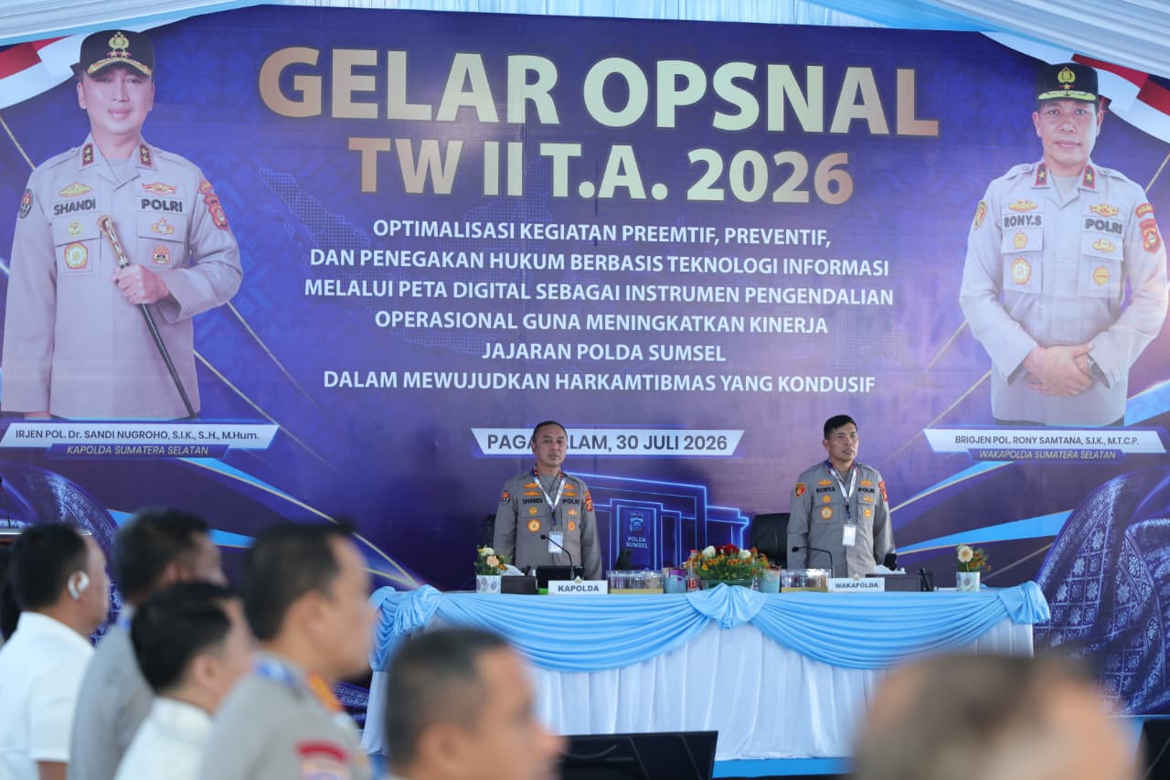 Kapolda Sumsel Ubah Paradigma Polri: Keberhasilan Bukan Banyak Menangkap Penjahat, tetapi Mencegah Kejahatan