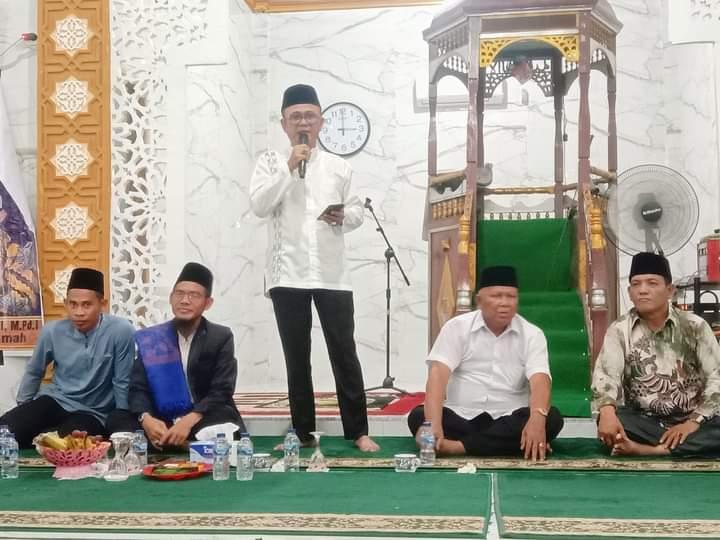 Hadiri Peringatan Isra Miraj di Desa Keban 1 