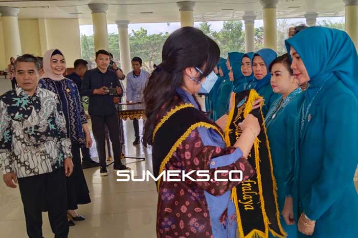 Lantik Bunda Literasi di Ogan Ilir, Ratu Tenny Tunggu Gebrakan