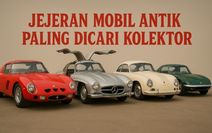 Deretan Mobil Antik Paling Diburu Kolektor Menjelang Akhir 2025, Harga Melonjak Gila-Gilaan!
