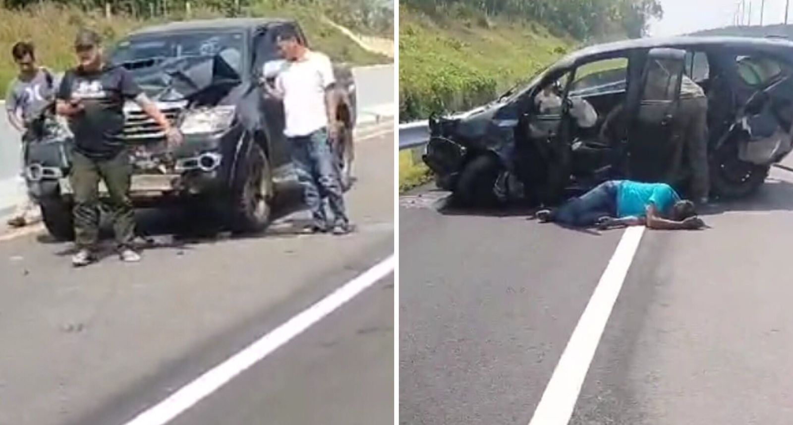 Mobil Sigra Disondol Hilux di Tol Indraprabu, Polisi Pastikan Tak Ada Korban Jiwa, Alhamdulillah