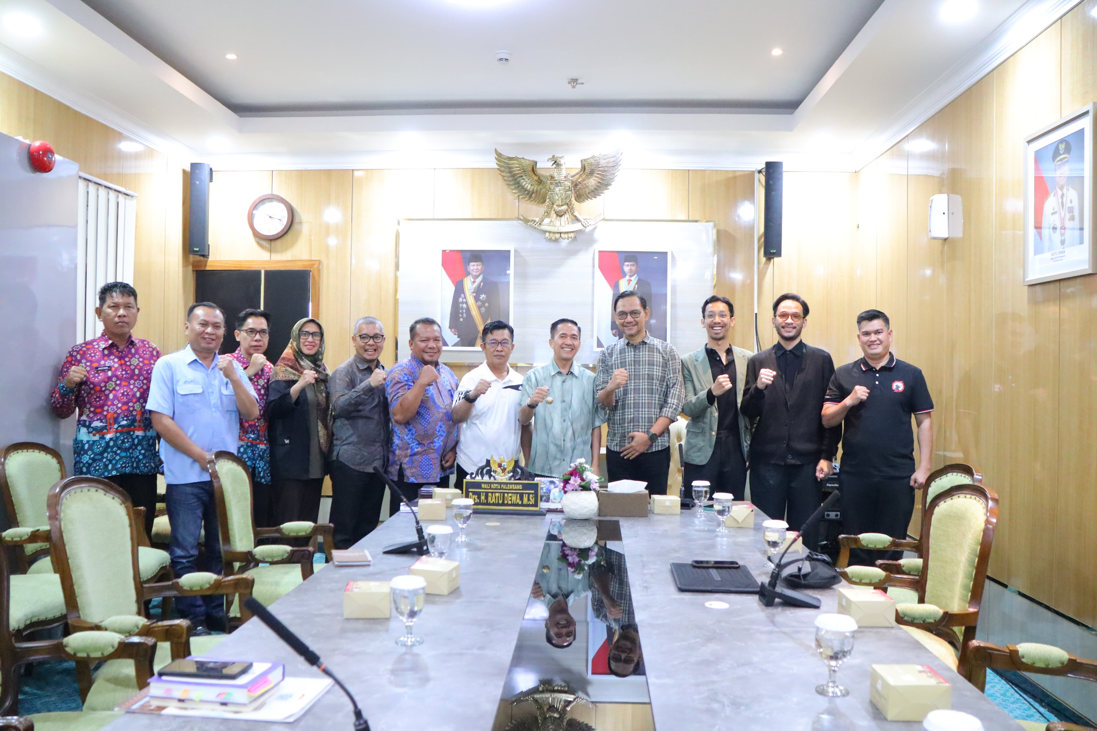 PT Bergaya Creative Group dan Pemkot Palembang Bahas Revitalisasi Lapangan Hatta: Jadi Icon Olahraga Baru
