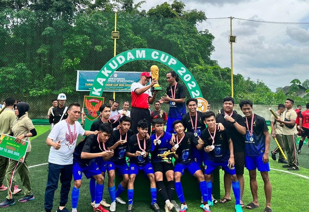 Typo FC Juara Turnamen Kakudam Cup Mini Soccer 2022