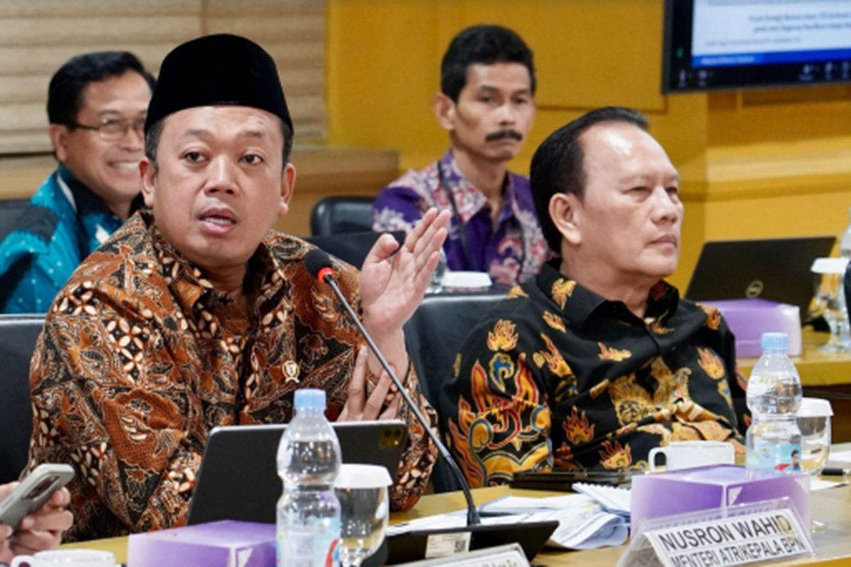 Menteri ATR/BPN Nusron Wahid Ikuti RDP dengan DPD RI Terkait Proyek Strategis Nasional di Banten