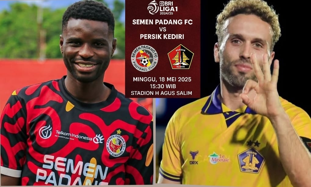 Demi Stay Liga 1, Laga Hidup Mati Semen Padang Lawan Persik Kediri Live Sore Ini