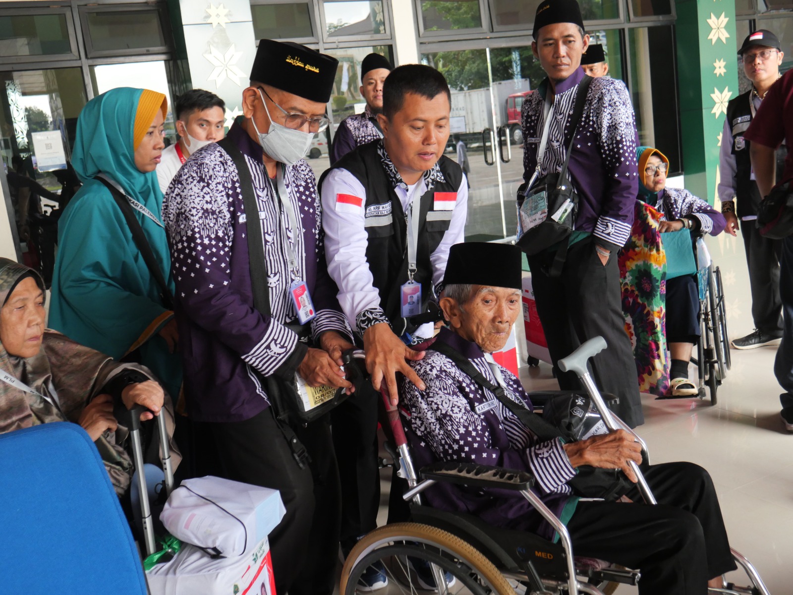 Dari 450 Jemaah Haji Kloter 7 Embarkasi Palembang, 248 Orang Dinyatakan Risti Penyakit