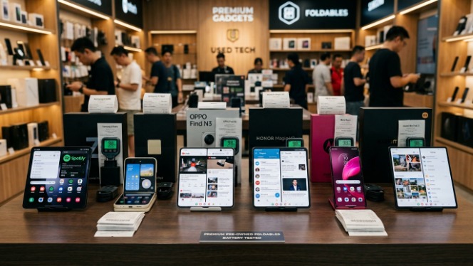 Harga Turun Jauh, Performa Masih Premium! Ini HP Lipat Bekas Paling Worth It Dibeli Tahun 2026