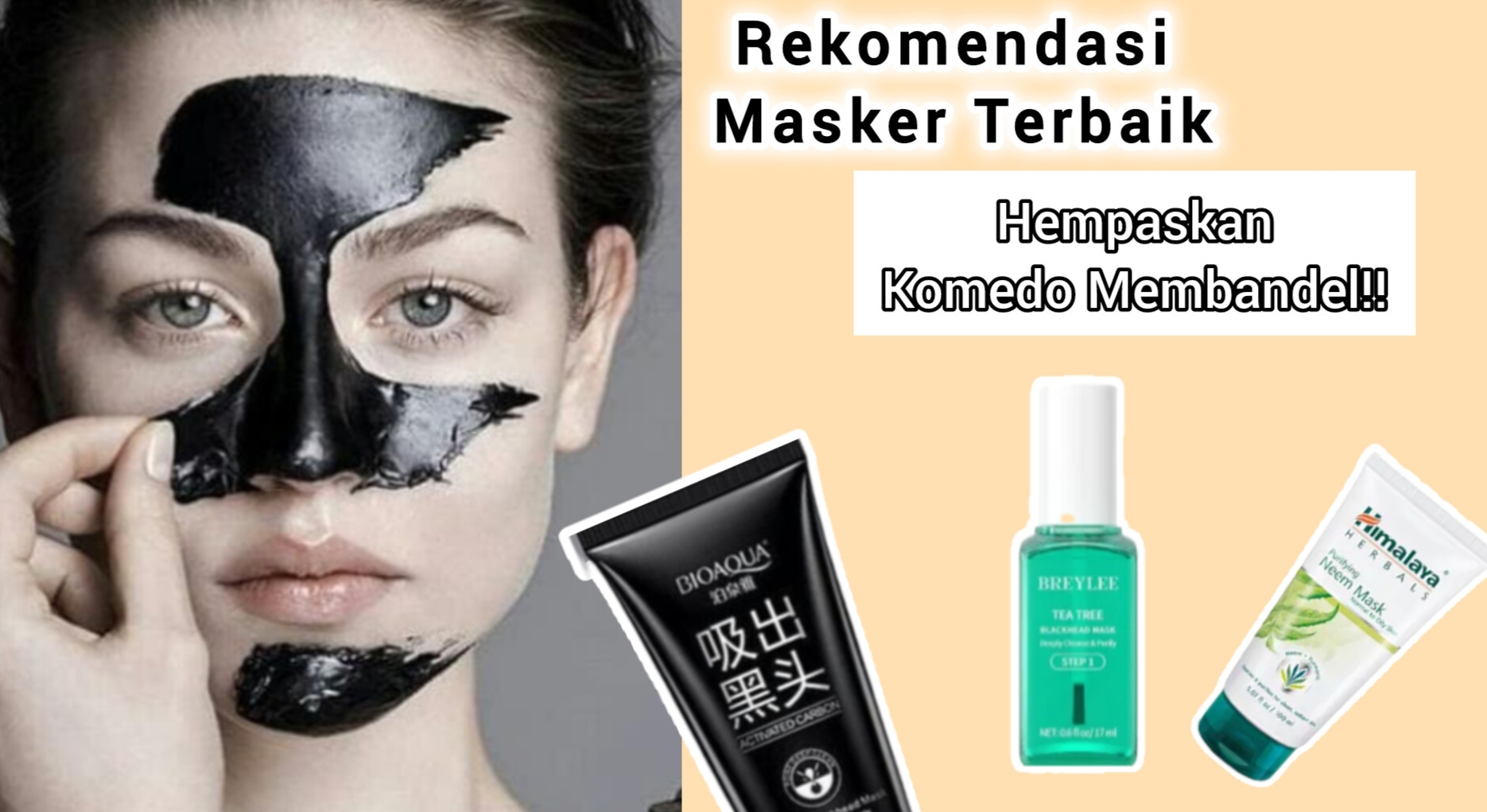 6 Rekomendasi Masker Terbaik yang Ampuh Hempaskan Komedo Membandel di Wajah