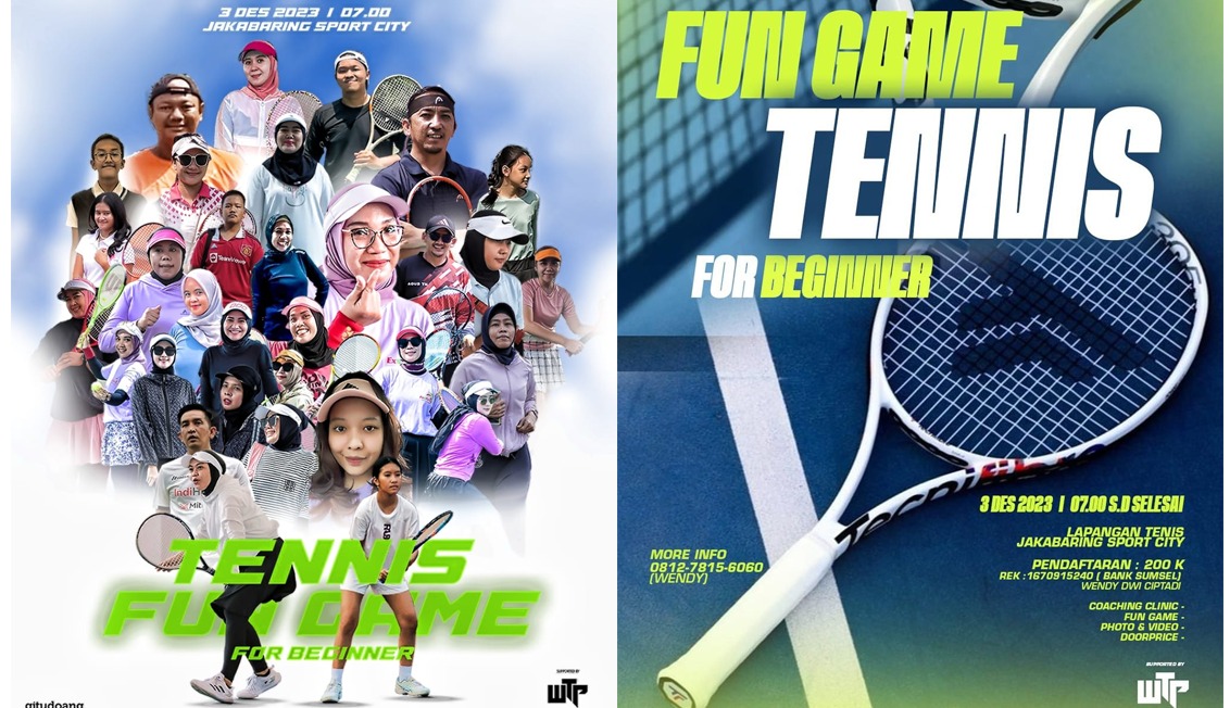   Yuk Join! Club Wenz Tennis Partner Gelar Fun Game Tennis For Beginer 