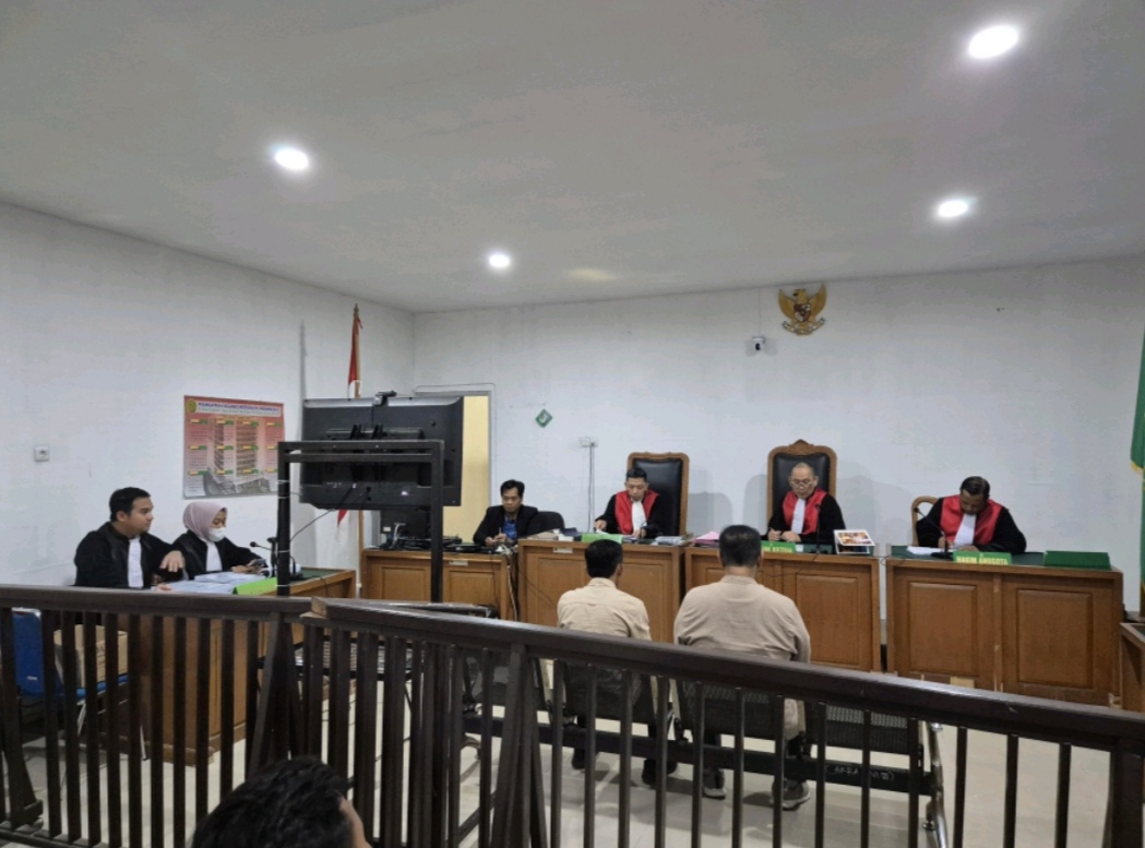 Dua Terdakwa Perkara Dana Hibah Panwaslu OKI Dituntut 3 Tahun 6 Bulan