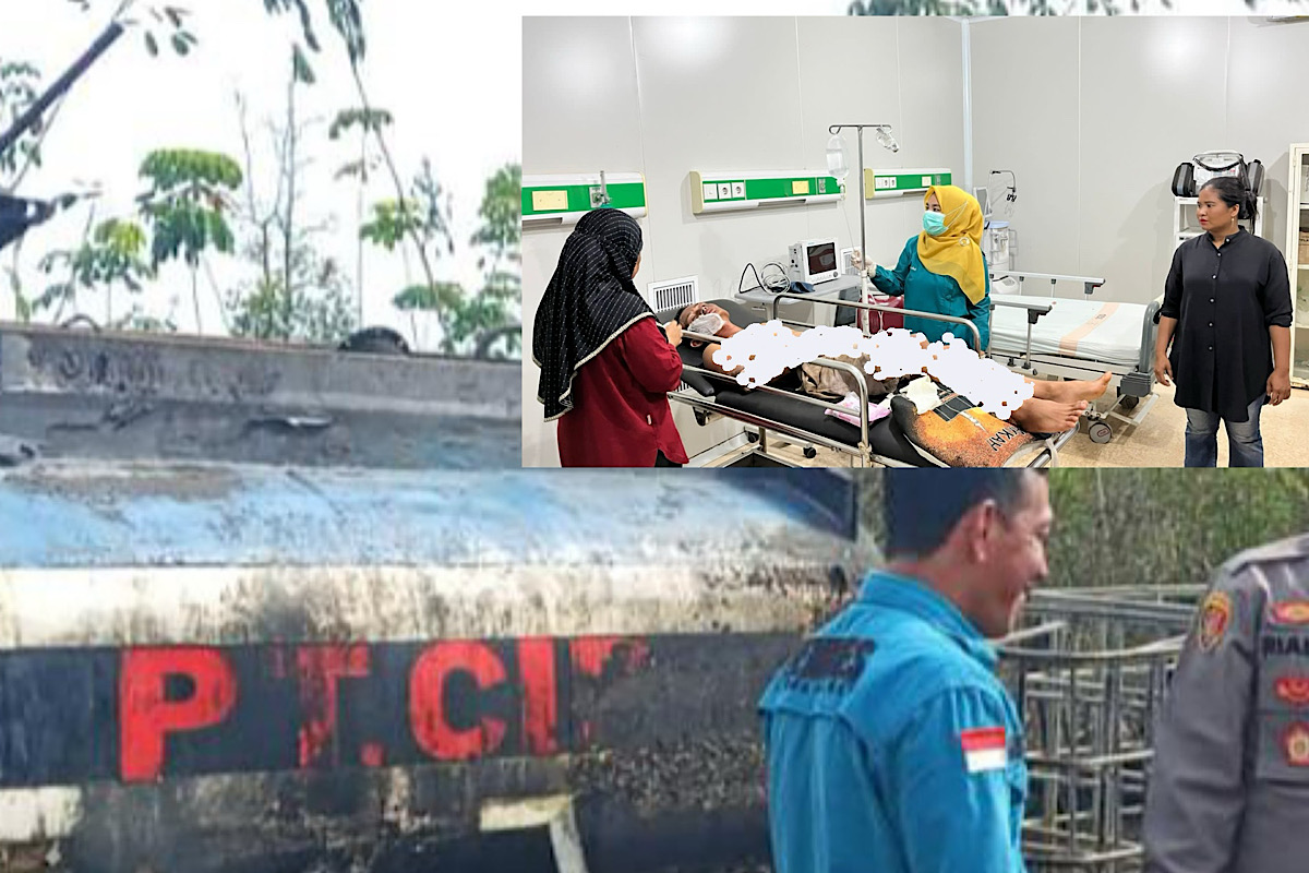 Penampungan BBM PT CIP di Banyuasin Meledak, 4 Pekerja Alami Luka Bakar Serius