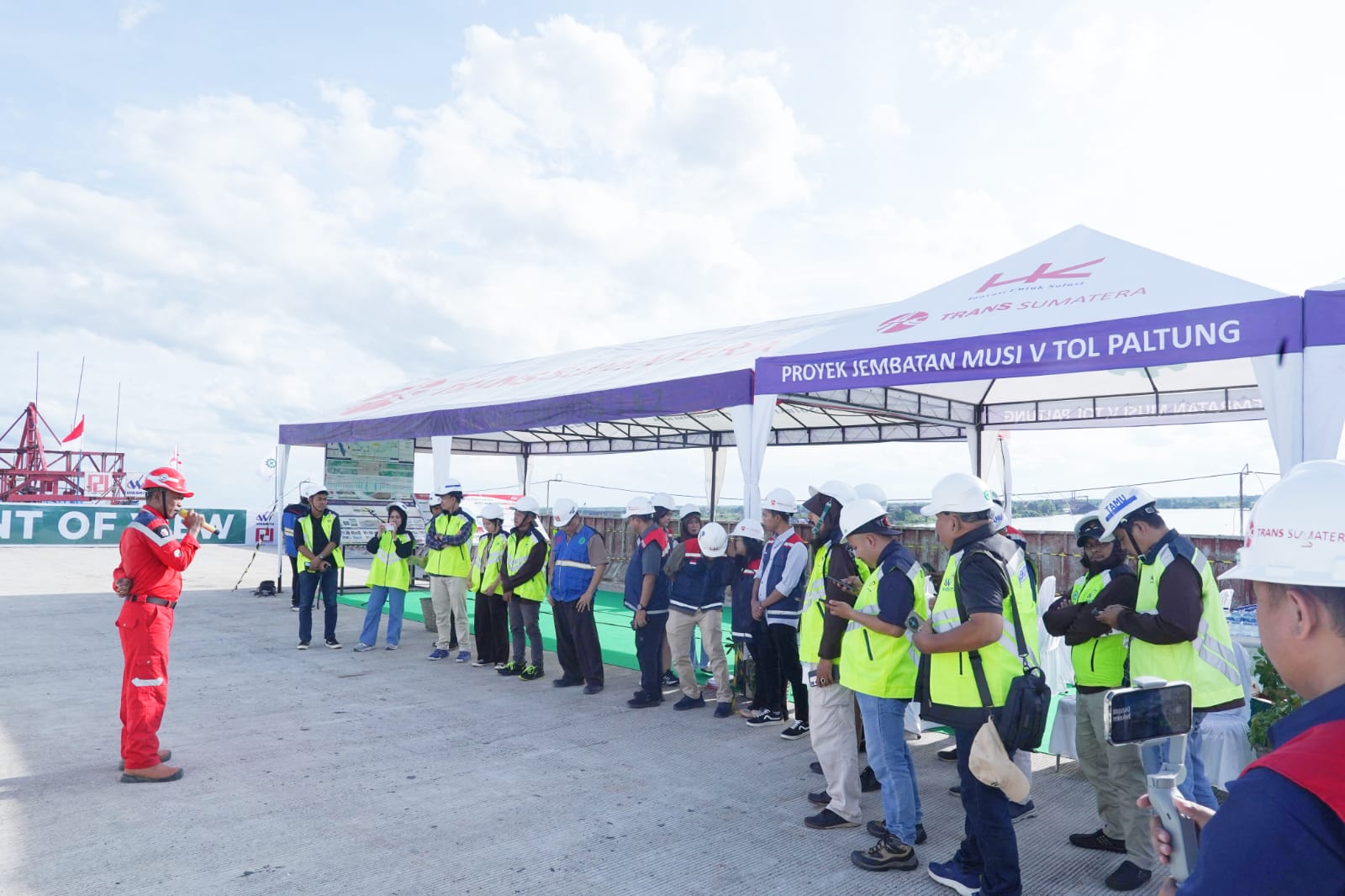 Proyek Jalan Tol Palembang-Betung Capai 73,84 Persen, Siap Perkuat Konektivitas hingga Jambi