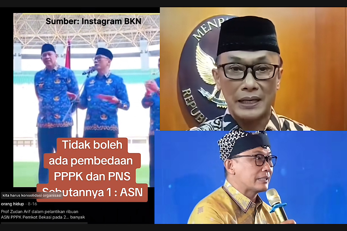 CATAT, Kepala BKN Tegas Bilang Seragam PPPK-PNS Sama, Karir Sama dan Kesejahteraan Sama 