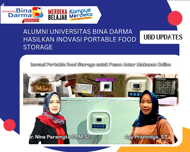 Alumni Universitas Bina Darma Hasilkan Inovasi Portable Food Storage