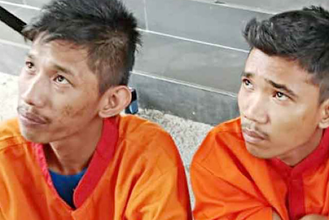 2 ‘Bodyguard’ PSK Online di Palembang Tertangkap Usai Pelanggan Patah Tulang Terjun dari Dak Kost Sukawinatan 