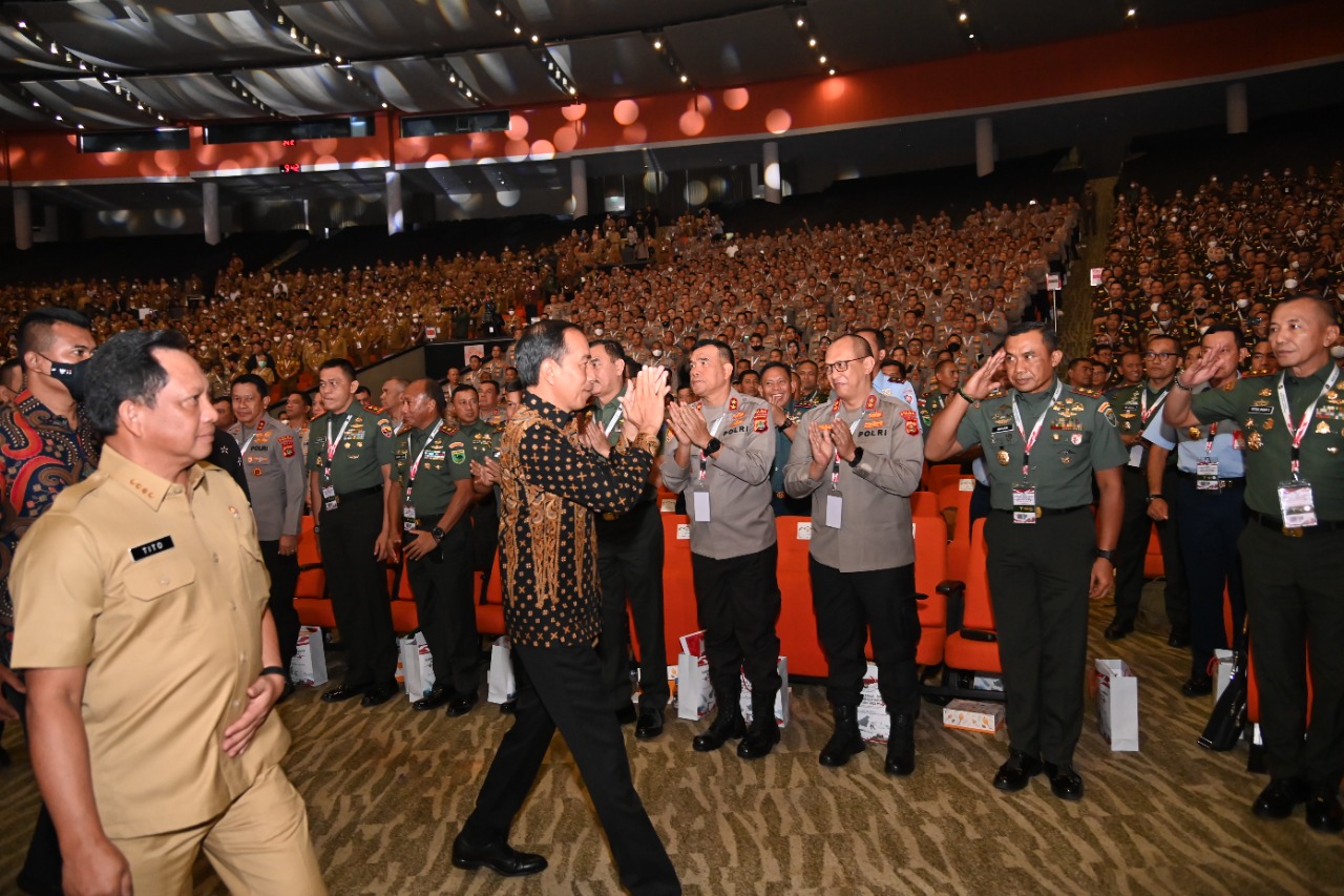 Kapolda Sumatera Selatan Ikut Menghadiri Rakornas Kepala Daerah dan Forkopimda Se-Indonesia 2023