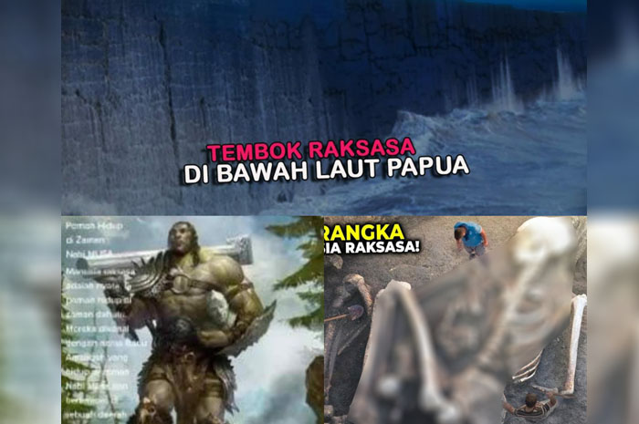 TERKUAK! Tembok Raksasa di Dasar Laut Papua Sudah Ada Sejak Zaman Nabi Musa, Dibangun Oleh Banu Amaliqah?