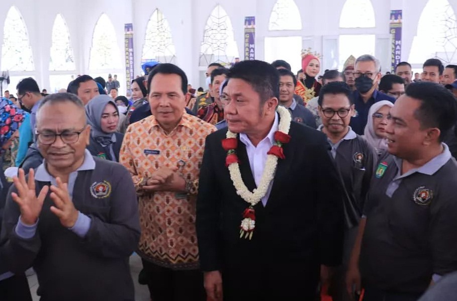 Gubernur Sumsel H Herman Deru Hadiri Puncak HUT PWI dan Hari Pers Nasional di Prabumulih