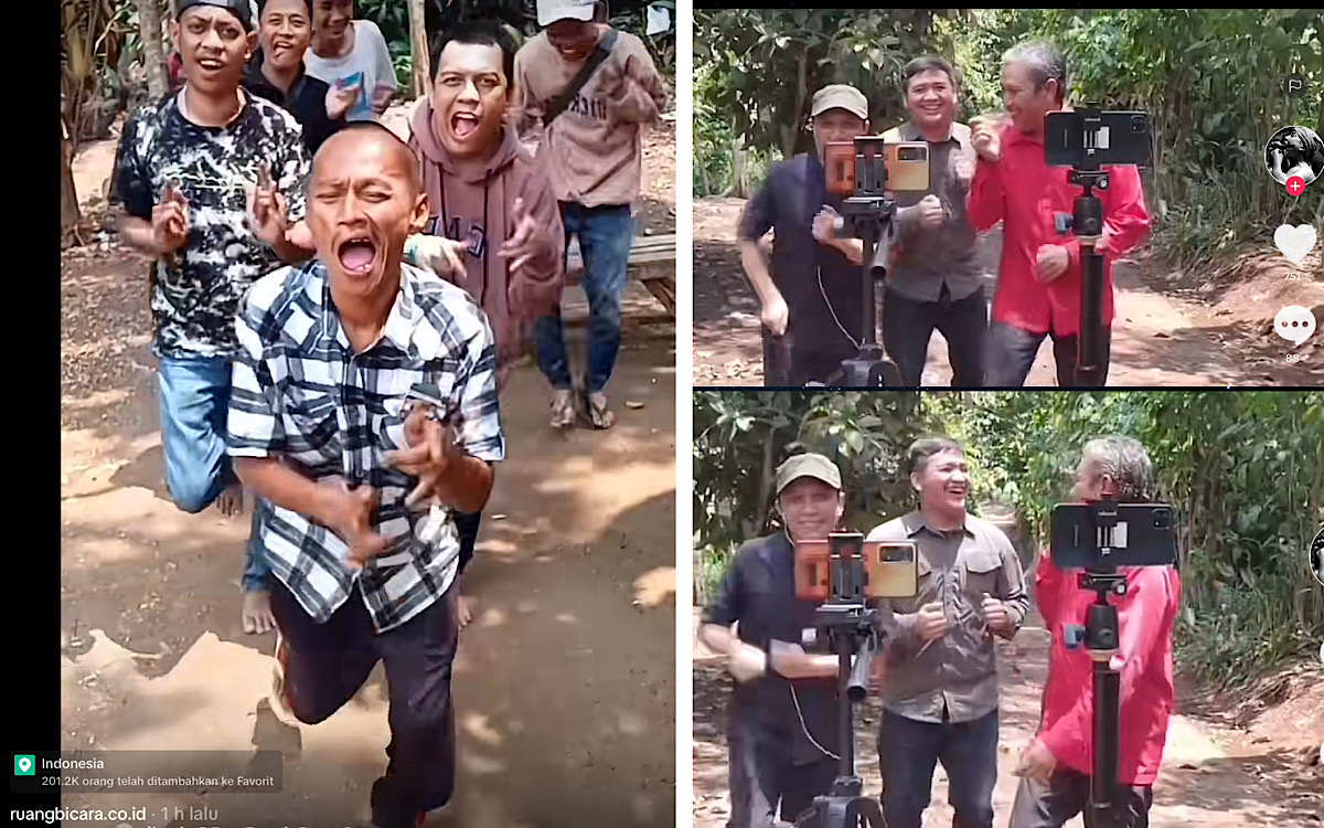 Wartawan Gabut Joget di Lokasi Gunawan Sadbor Bikin Netizen Ketawa, Lokasi Semula Ramai Sekarang Sepi